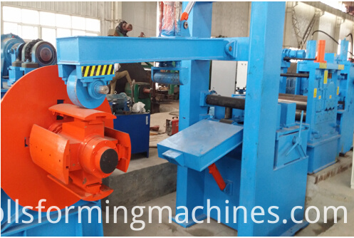 파이프 기계의 단일 헤드 decoiler single head decoiler of pipe machine
